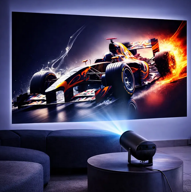 Смарт-проектор 4K Ultra HD с HDMI, USB, Wi-Fi для дома и офиса - изображение 5