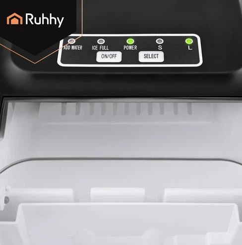 Генератор льда портативный Ruhhy Ice Maker 1.2L Black - изображение 5
