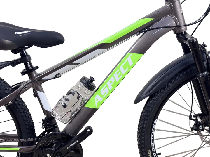 Велосипед CrossBike Aspect 26" 13" Темно сірий - Фото 3 Велосипед CrossBike Aspect 26" 13" Темно сірий - изображение 3