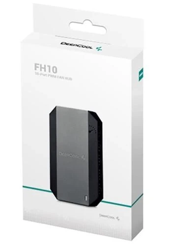 Контролер для керування вентиляторами DeepCool FH-10, Black, 10x4-pin PWM, живлення SATA (DP-F10PWM-HUB) - изображение 5