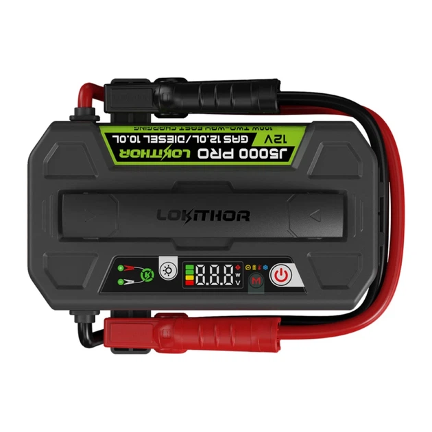 Пусковое устройство Lokithor J5000 PRO 99.84Wh 5000A (6928493313541) - изображение 2