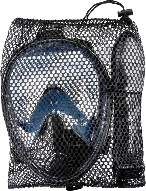 Maska do nurkowania pełnotwarzowa Outtec Aqua Explorer Pro O-05317 z fajką odłączaną Czarna (5905399053178) - obraz 8