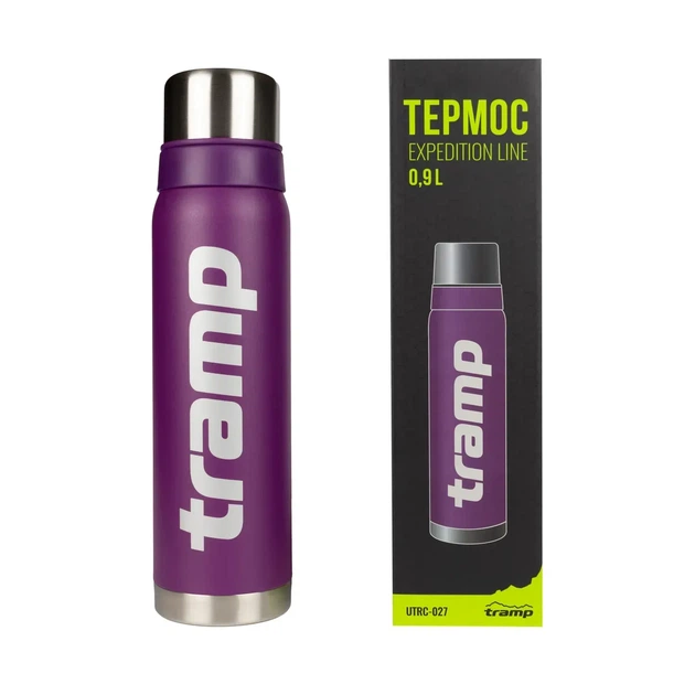Термос Tramp Expedition Line 0,9 л фіолетовий (UTRC-027-purple) - Фото 3 Термос Tramp Expedition Line 0,9 л фіолетовий (UTRC-027-purple) - зображення 3
