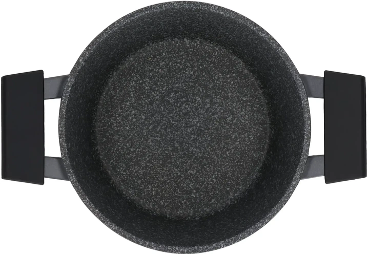 Garnek Zwieger Black Stone z pokrywką 20 cm 2.4 l (5903357373542) - obraz 3