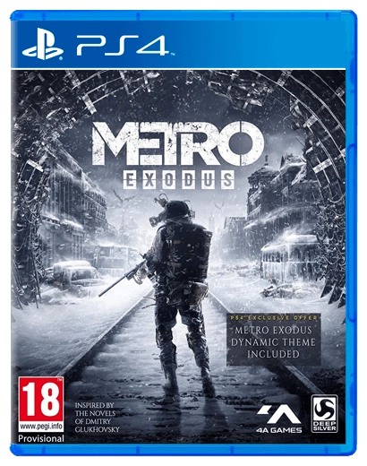 Игра Metro Exodus для PS4 (Blu-ray диск) RUS Б/У - Фото 1 Игра Metro Exodus для PS4 (Blu-ray диск) RUS Б/У - изображение 1