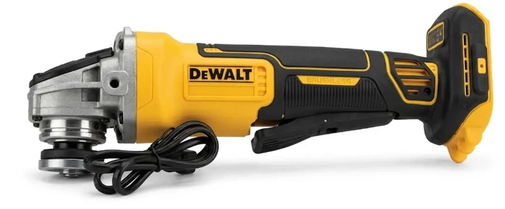 Болгарка DeWalt DCG412B диск 125мм (АКБ 24V 5Ah 2 шт) Кейс/Зарядний пристрій - изображение 3