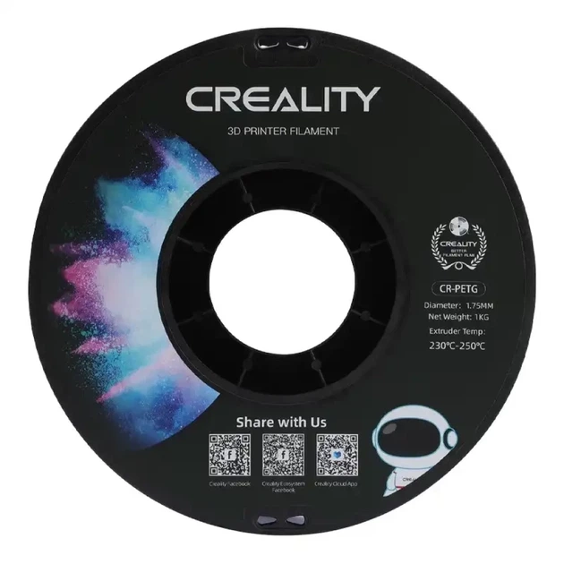 Пластик Clear Creality Blue (3301030036) - Фото 3 Пластик Clear Creality Blue (3301030036) - изображение 3