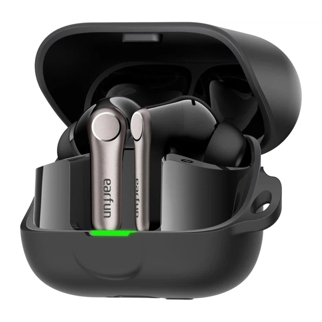 Наушники TWS EarFun Air Pro 4+ ANC Black (TW700B) - Фото 2 Наушники TWS EarFun Air Pro 4+ ANC Black (TW700B) - изображение 2