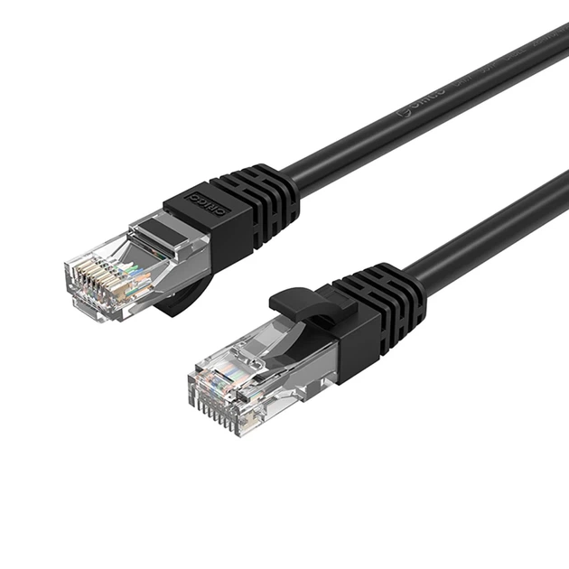 Кабель сетевой Orico PUG-C6 CAT6 1000Mbps RJ45 LAN 20м Black (6942227181015) - Фото 1 Кабель сетевой Orico PUG-C6 CAT6 1000Mbps RJ45 LAN 20м Black (6942227181015) - изображение 1