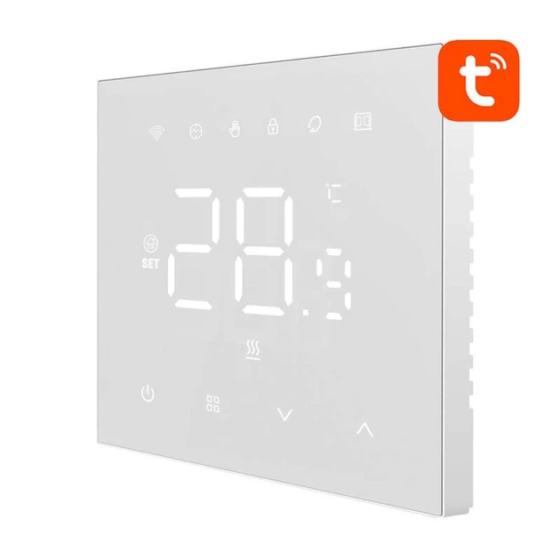 Термостат Avatto WT410-16A-W Wi-Fi 16A White (6976037361114) - зображення 2