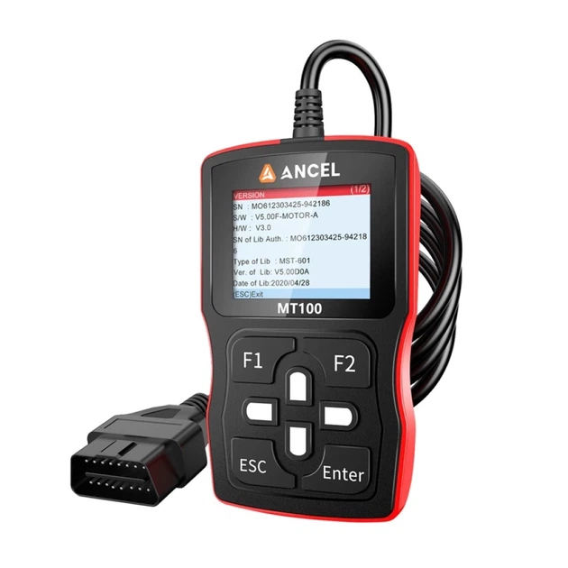 Сканер диагностический ANCEL MT100 для мотоциклов (6978281190083) - изображение 2