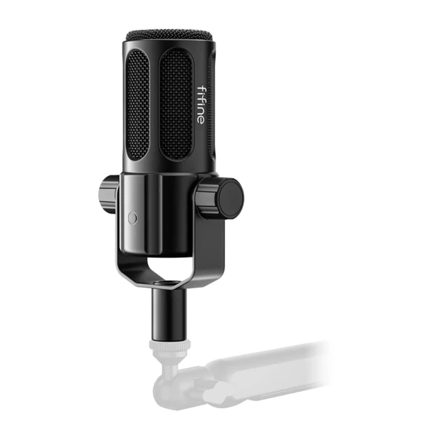 Микрофон студийный динамический Fifine Tank 1 Black - изображение 2