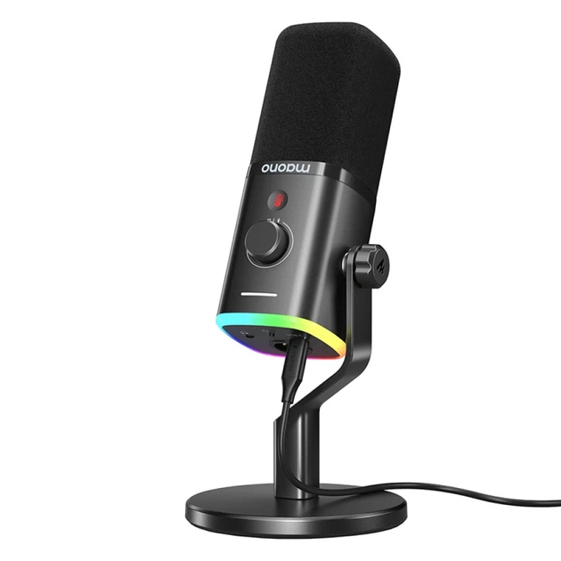 Микрофон динамический Maono PD100X Black (6972237682653) - Фото 1 Микрофон динамический Maono PD100X Black (6972237682653) - изображение 1