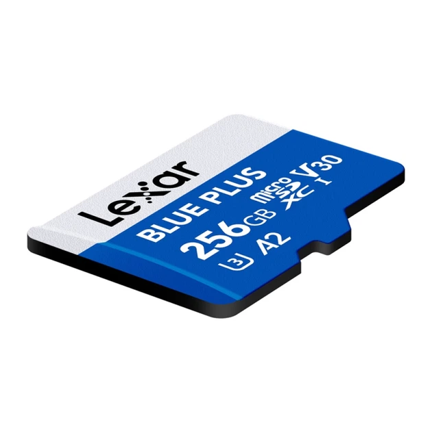 Карта пам'яті Lexar microSDXC 256GB SD3.0 (LMSBLPL256G-BNANG) - Фото 3 Карта пам'яті Lexar microSDXC 256GB SD3.0 (LMSBLPL256G-BNANG) - зображення 3