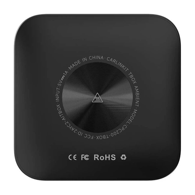 Адаптер Carlinkit TBOX PLUS LED CarPlay/Android Auto Black (TBOX PLUS LED) - изображение 2