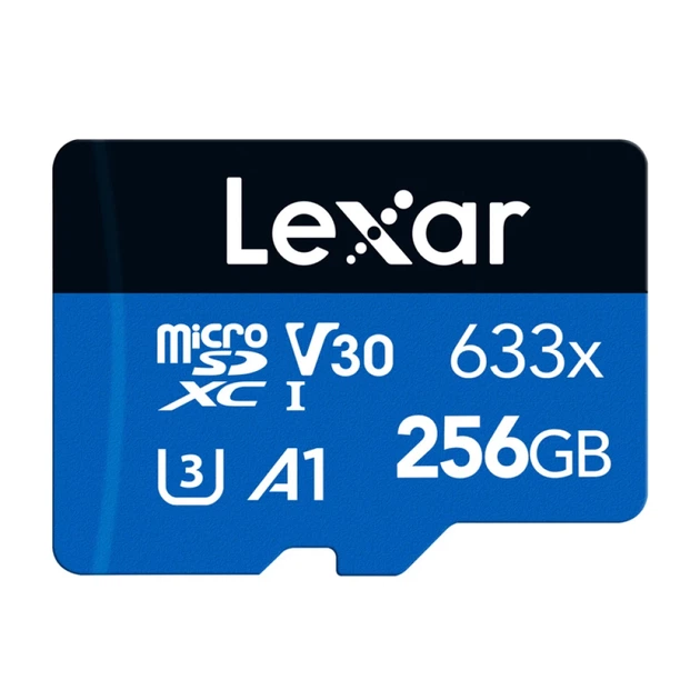 Карта пам'яті Lexar High-Performance 633x microSDXC 256GB з адаптером SD (LSDMI256BB633A) - зображення 2