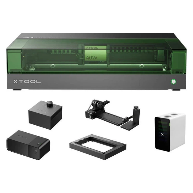 Гравер лазерний 2в1 xTool S1 40W All-in-One, Black (S1-AIOB) - зображення 2