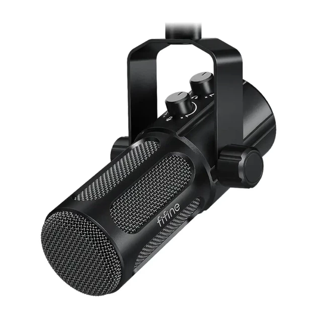 Микрофон динамический Fifine Tank6 Black (5410464334873) - Фото 2 Микрофон динамический Fifine Tank6 Black (5410464334873) - изображение 2