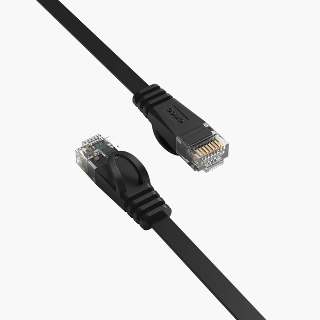 Кабель сетевой Ethernet Orico PUG-C7B CAT7 10Gbps RJ45 8 м (6942227181367) - изображение 3