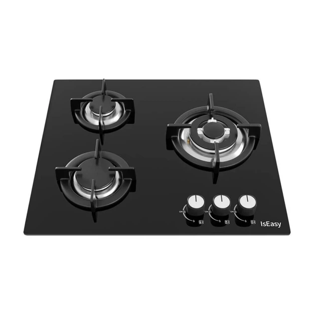 Варочная газовая плита IsEasy MGBG-603 3 конфорки (6977132450222) - изображение 2