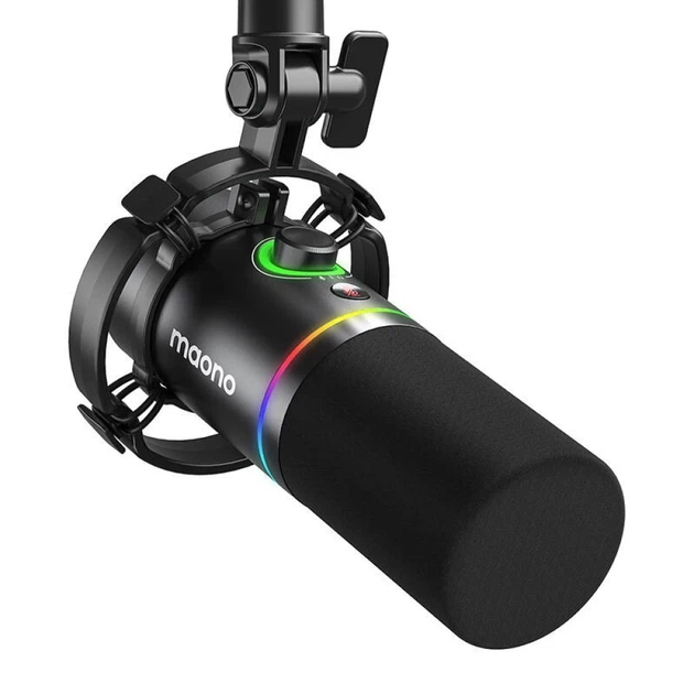 Микрофон динамический Maono PD200x Black (PD200x) - Фото 1 Микрофон динамический Maono PD200x Black (PD200x) - изображение 1