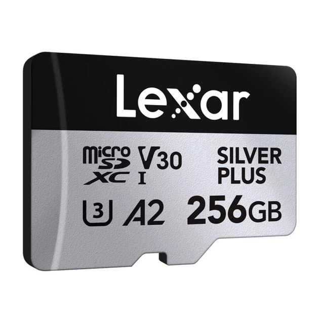Карта памяти Lexar Silver Plus 256GB + адаптер (LMSSIPL256G-BNANG) - изображение 3