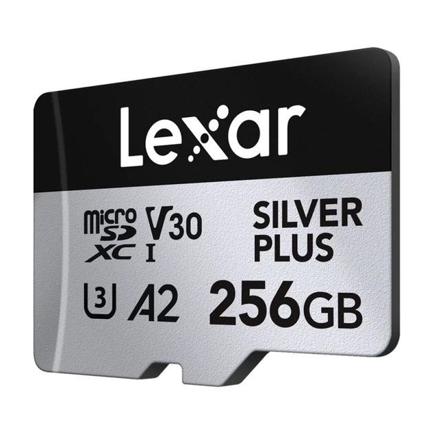Карта памяти Lexar Silver Plus 256GB + адаптер (LMSSIPL256G-BNANG) - изображение 4