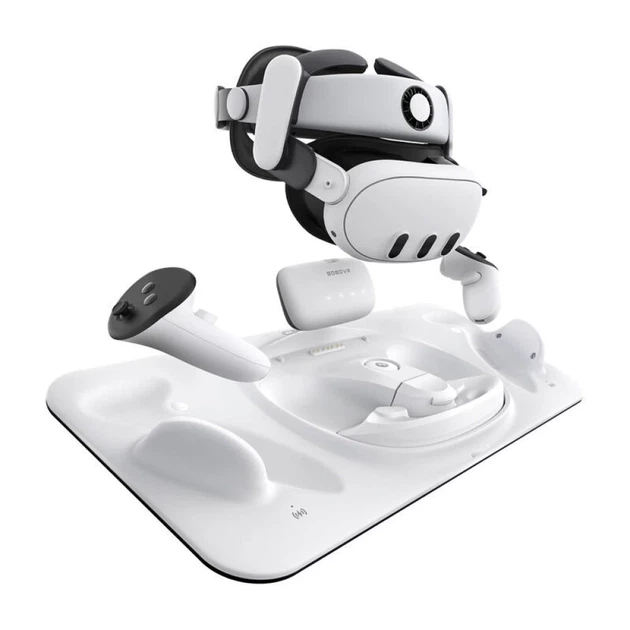 Док-станция BoboVR D3 для Meta Quest 3 White - Фото 1 Док-станция BoboVR D3 для Meta Quest 3 White - изображение 1