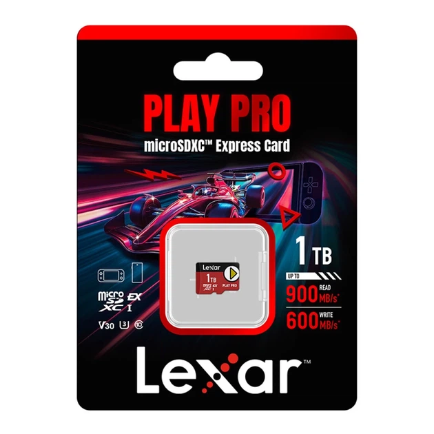 Карта памяти Lexar PLAY Pro microSD Express 7.1 1TB (LMSXPS0001T-BNNNG) - изображение 5
