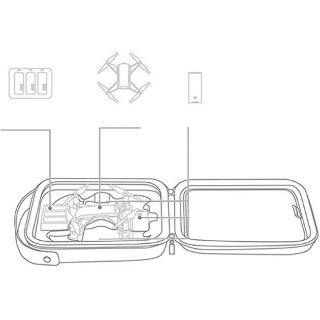 Сумка PGYTECH для Ryze Tello (P-WJ-002) - Фото 3 Сумка PGYTECH для Ryze Tello (P-WJ-002) - зображення 3