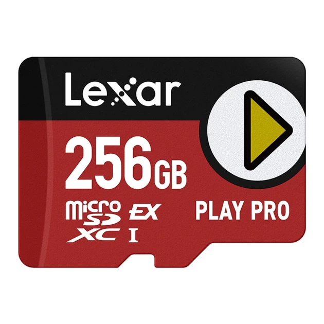 Карта памяти Lexar PLAY Pro microSD Express 7.1 256GB (LMSXPS0256G-BNNNG) - Фото 1 Карта памяти Lexar PLAY Pro microSD Express 7.1 256GB (LMSXPS0256G-BNNNG) - изображение 1