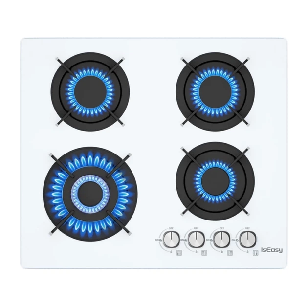 Плита газова IsEasy MGBG-604B 4 конфорки (MGBG-604B) - зображення 2