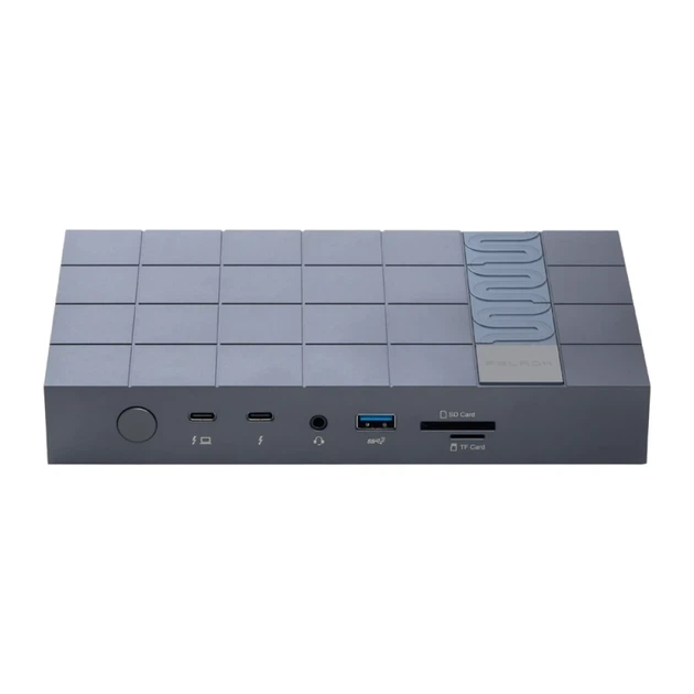 Док-станция Peladn G2E Thunderbolt 5 Gray (6979390520273) - изображение 4