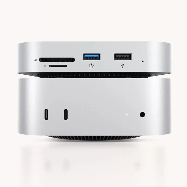 Докуюча станція Orico MiniLink 9в1 Silver (6942227173249) - зображення 3