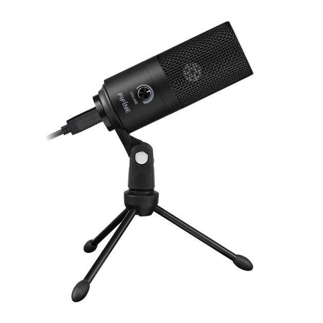 Микрофон конденсаторный Fifine K669B Black (5031192994346) - Фото 1 Микрофон конденсаторный Fifine K669B Black (5031192994346) - изображение 1