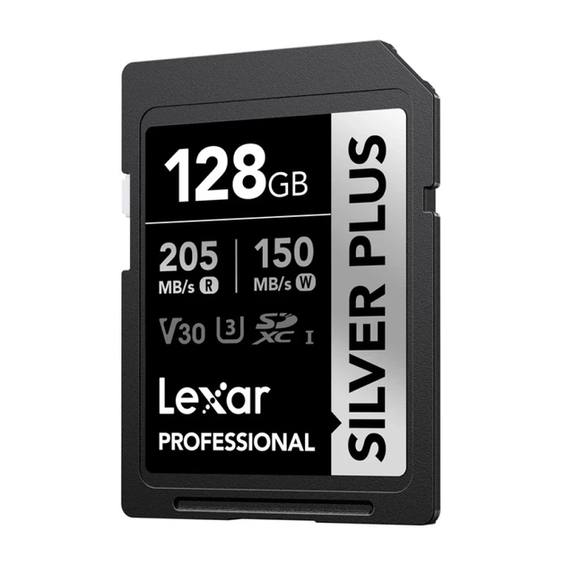 Карта памяти Lexar Professional Silver Plus SDXC 128GB (LSDSIPL128G-BNNNG) - изображение 3