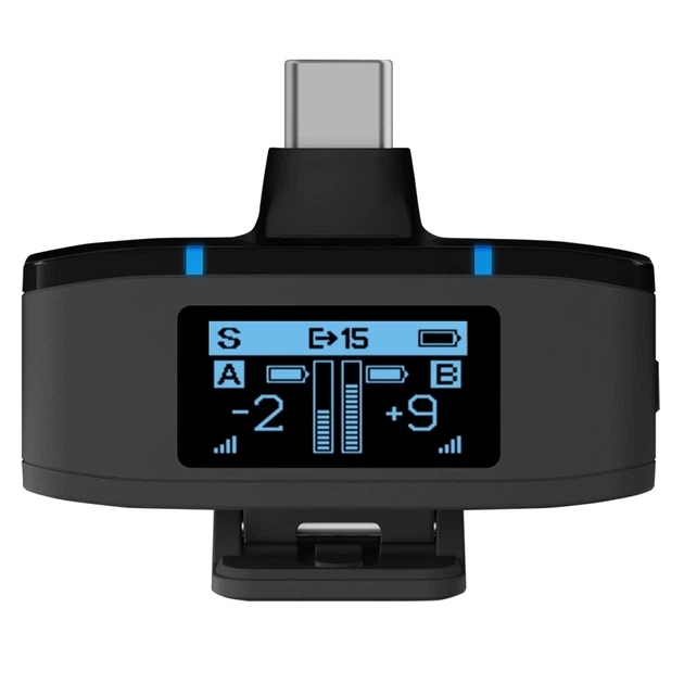Микрофоны BOYA BOYAMIC 2-02 беспроводные 2.4GHz USB-C Black - Фото 2 Микрофоны BOYA BOYAMIC 2-02 беспроводные 2.4GHz USB-C Black - изображение 2