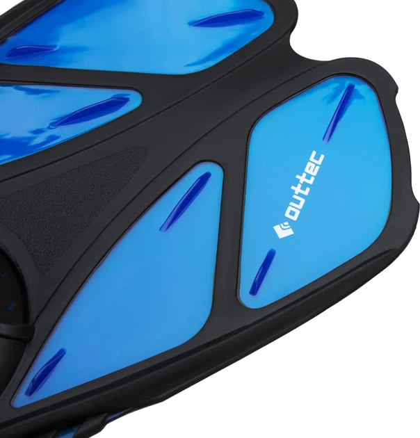 Płetwy do pływania Outtec SeaSprint O-05325 L/XL Czarno-niebieskie (5905399053253) - obraz 3