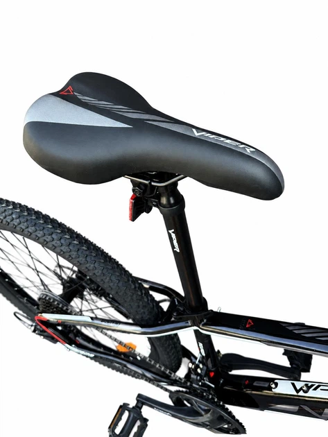 Горный подростковый велосипед Viper Nevada 24" FR/D, рама 12,5", 21 скорость, дисковые тормоза, черно-белый - изображение 5