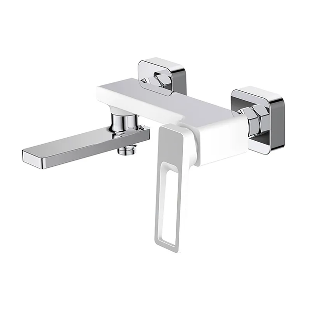 Змішувач для ванни MIXXUS PREMIUM GROG 009 EURO WHITE (Колір білий/хром) (MI5940) - Фото 1 Змішувач для ванни MIXXUS PREMIUM GROG 009 EURO WHITE (Колір білий/хром) (MI5940) - изображение 1