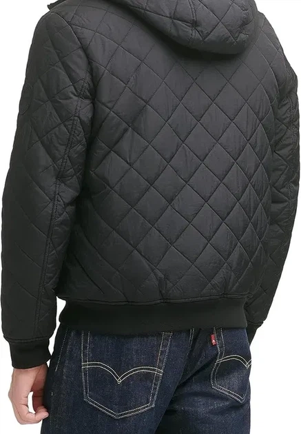 Бомбер чоловічий Levi's, р. 36/S/44 Чорний - зображення 3