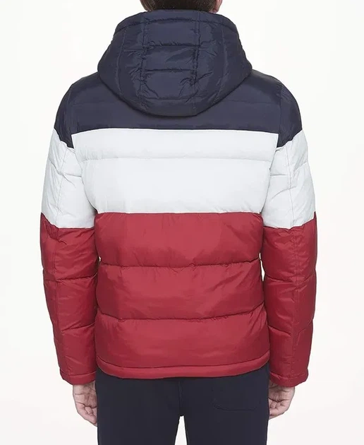 Мужская демисезонная куртка Tommy Hilfiger, размер 36/S/44, красная - изображение 3