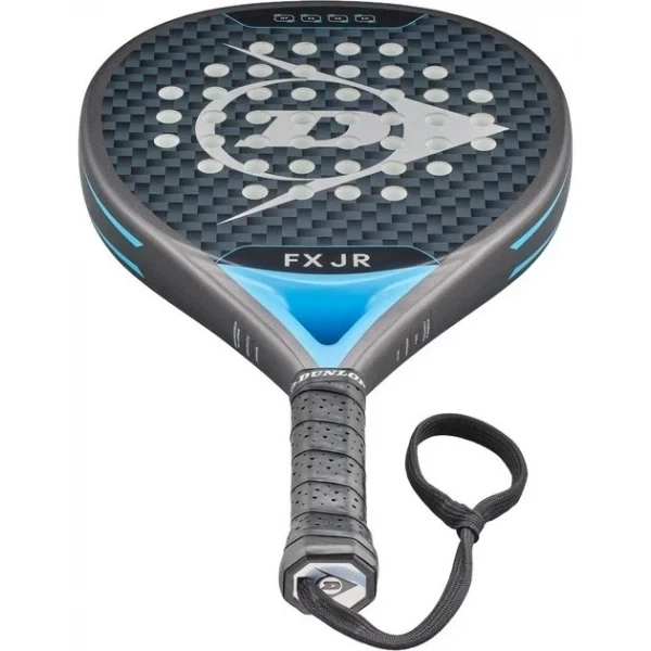 Ракетка для падел тенісу Dunlop PRT FX Junior 2026 Black/Blue (1000-10370746) - зображення 3