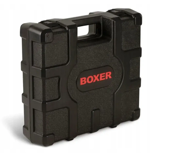 Перфоратор акумуляторний BOXER SR 150 SDS Plus 24V із двома акумуляторами Li Ion 5000 уд хв для бетону дерева металу у кейсі - зображення 7