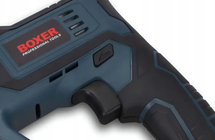 Перфоратор акумуляторний BOXER SR 149 24V SDS Plus із двома акумуляторами швидкозатискним патроном для бетону дерева металу у кейсі - Фото 8 Перфоратор акумуляторний BOXER SR 149 24V SDS Plus із двома акумуляторами швидкозатискним патроном для бетону дерева металу у кейсі - зображення 8