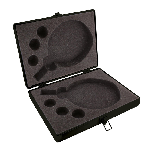 Алюмінієвий чохол для ракетки та м'ячів настільного тенісу Joola Racket Case Alu Double 80555 - зображення 2