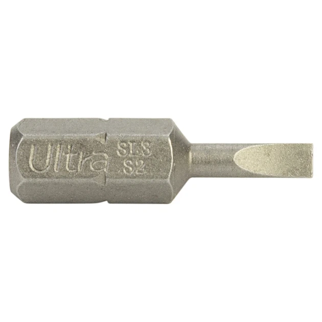 Біти SL3 ¼" 25мм S2 10шт 58-61 HRC ULTRA - зображення 3