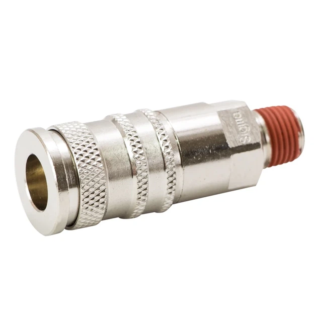 Быстросъемное соединение Sigma MT 1/4" внешнее усиленное 6,2x2,2x2,2 см - Фото 3 Быстросъемное соединение Sigma MT 1/4" внешнее усиленное 6,2x2,2x2,2 см - изображение 3