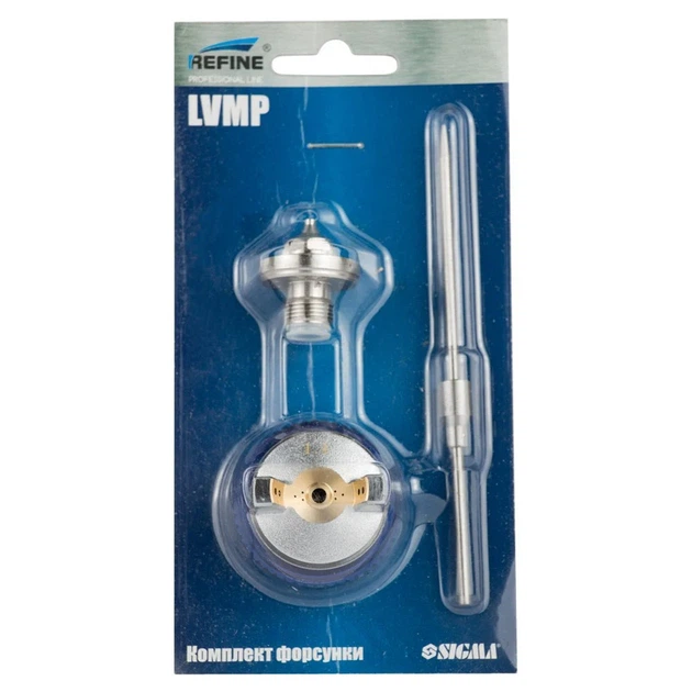 Комплект форсунки LVMP 1,4 мм для краскопультов Refine 6814151, 6814161 - Фото 2 Комплект форсунки LVMP 1,4 мм для краскопультов Refine 6814151, 6814161 - изображение 2