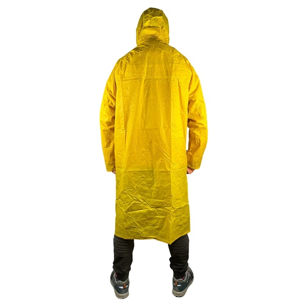 Плащ от дождя Storm XL жёлтый PVC 52-54 - изображение 4